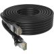 20m CAT6 fekete UTP Patch kábel (Blackbird - BH1518)