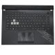 Asus G512LI-AL043 gyári új fekete-fekete magyar billentyűzet modul, 90NR0341-R31HU0