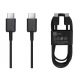Samsung Gyári USB-C to USB-C 1,8m telefon adat és töltőkábel fekete (EP-DW767JBE, GH39-02050A)