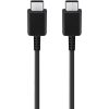 Samsung Gyári USB-C to USB-C 1,8m telefon adat és töltőkábel fekete (EP-DW767JBE, GH39-02050A)