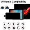 2db USB-C (Type-C) to USB 3.0 OTG (Normál USB) adapter, átalakító fekete