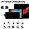 3db USB-C (Type-C) to USB 3.0 OTG (Normál USB) adapter, átalakító fekete