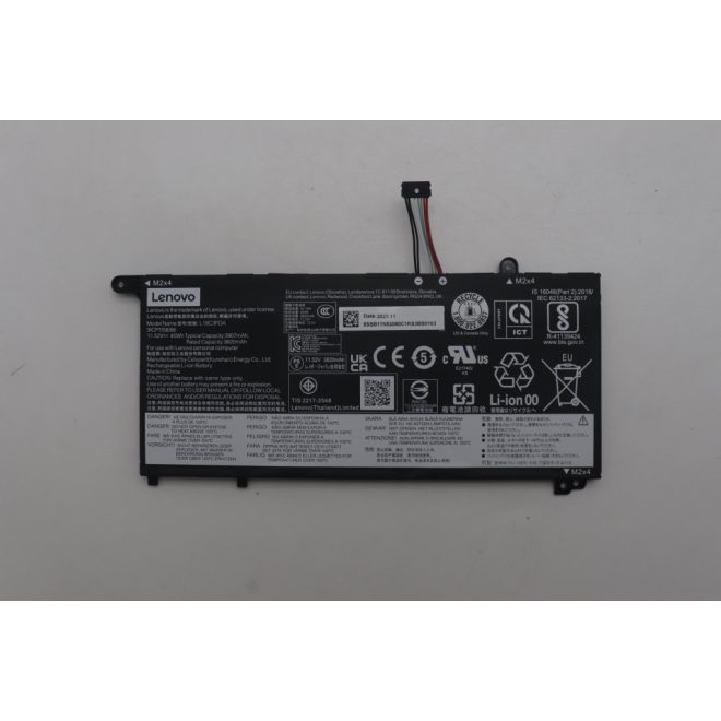Lenovo ThinkBook 15 G2 ITL gyári új 45Wh 3820mAh akkumulátor (L19C3PDA, L19M3PDA)
