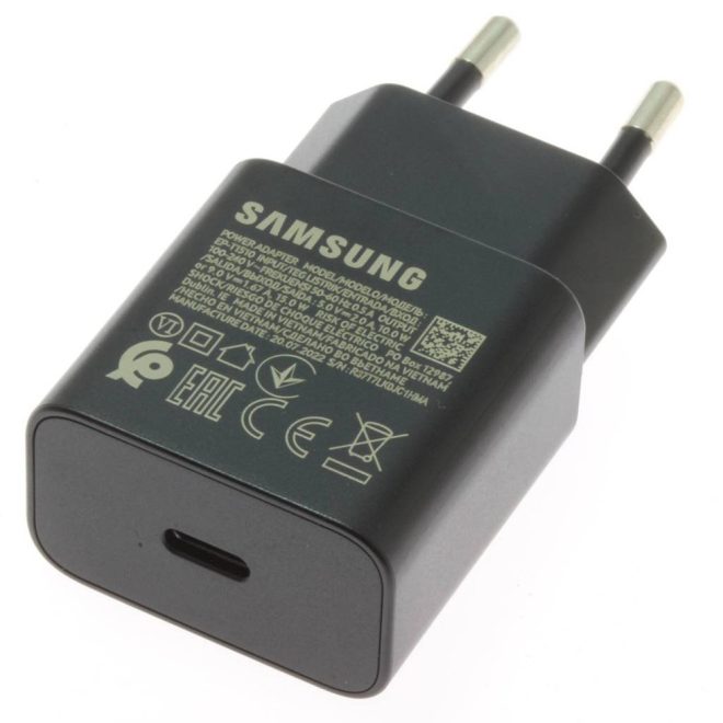 Samsung 15W Gyári Gyorstöltő USB-C Fekete (EP-T1510EBE)