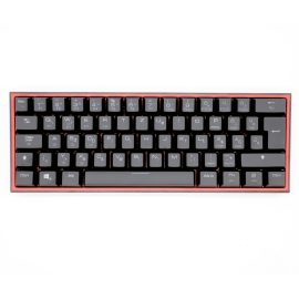   Redragon Fizz Pro fekete MAGYAR kiosztású mechanikus gamer billentyűzet, kék kapcsolók, vezeték nélküli és vezetékes működéssel (K616-RGB_BLUE_HU)