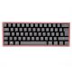 Redragon Fizz Pro fekete MAGYAR kiosztású mechanikus gamer billentyűzet, kék kapcsolók, vezeték nélküli és vezetékes működéssel (K616-RGB_BLUE_HU)