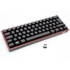 Redragon Fizz Pro fekete MAGYAR kiosztású mechanikus gamer billentyűzet, kék kapcsolók, vezeték nélküli és vezetékes működéssel (K616-RGB_BLUE_HU)