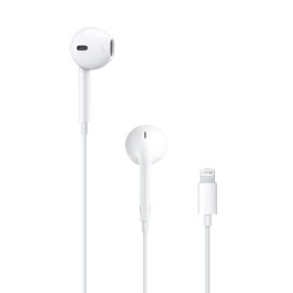   Apple EarPods Gyári fülhallgató, vezetékes Lightning, fehér (MMTN2ZM/A)