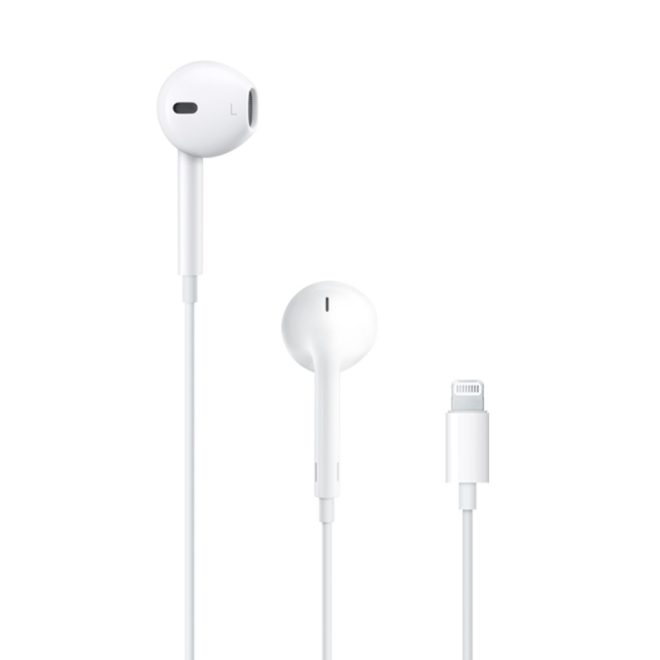 Apple EarPods Gyári fülhallgató, vezetékes Lightning, fehér (MMTN2ZM/A)