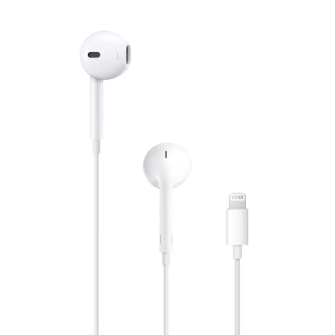 Apple EarPods Gyári fülhallgató, vezetékes Lightning, fehér (MMTN2ZM/A)