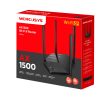 Mercursys AX1500 WiFi 6 Router, Dual band, 1500 Mbps, AX1500 (MR60X)