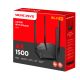 Mercursys AX1500 WiFi 6 Router, Dual band, 1500 Mbps, AX1500 (MR60X)