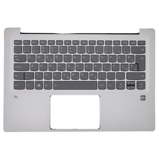 Lenovo IdeaPad 720S-14IKB gyári új ezüst-szürke színű szlovén háttér-világításos billentyűzet modul (5CB0N79795)