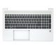 HP EliteBook 650 G9 ezüst-fekete magyar Laptop billentyűzet