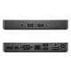 Dell WD15 USB-C Dokkoló, HDMI, MiniDisplayPort, VGA, 3x USB 3.0, Internet + 130W-os Dell Adapter (452-BCCQ, K17A)