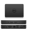 Dell WD15 USB-C Dokkoló, HDMI, MiniDisplayPort, VGA, 3x USB 3.0, Internet + 130W-os Dell Adapter (452-BCCQ, K17A)