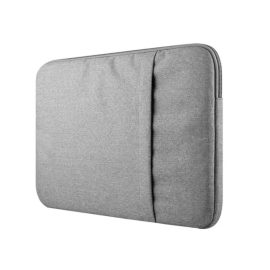 15,6 colos szürke laptop sleeve, táska, laptop védőtok