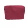 13,3 colos piros laptop sleeve, táska, laptop védőtok, kívül strapabíró szövet belül puha plüss, cipzáras