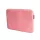 13,3 colos rózsaszín laptop sleeve, táska, laptop védőtok, kívül strapabíró szövet belül puha plüss, cipzáras