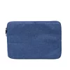 11,6 colos kék laptop, tablet sleeve, táska, laptop védőtok, kívül strapabíró szövet belül puha plüss, cipzáras