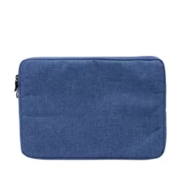  10 colos kék laptop, tablet sleeve, táska, laptop védőtok, kívül strapabíró szövet belül puha plüss, cipzáras