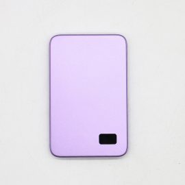   Univerzális Power Bank MagSafe 5000 mAh mágneses indukciós vezeték nélküli gyors töltővel, USB-C kábellel, lila