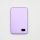 Univerzális Power Bank MagSafe 5000 mAh mágneses indukciós gyors töltővel, USB-C kábellel,lila