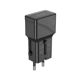   25W-os univerzális gyors töltő világ utazó USB és USB-C 4in1 EU, AUS, UK, USA utazáshoz (Jellico - S6)