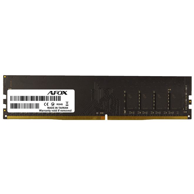 AFOX 16GB DDR4 2400MHz CL17 Desktop PC LONG DIMM memória modul, (AFLD416EH1P)