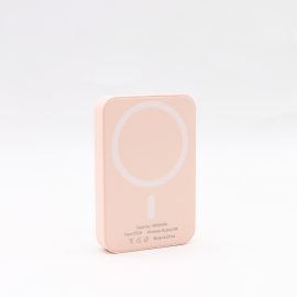   Apple iPhone Power Bank MagSafe, 10000mAh mágneses indukciós gyors töltővel, rózsaszín