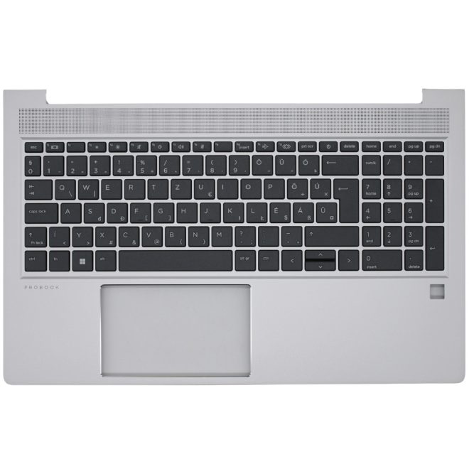 HP ProBook 650 G8 gyári új magyar ezüst billentyűzet modul (M22003-211)