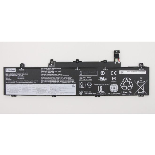 Lenovo ThinkPad E15 Gen 4 Laptop akkumulátor, gyári új, 3 cellás (4000mAh)