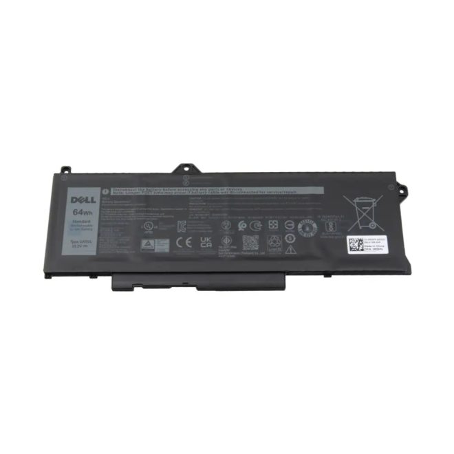Dell Latitude 5521 Laptop Akkumulátor, gyári új, 6 cellás (4000mAh)