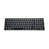 HP ProBook 650 G4 655 G4 650 G5 gyári új magyar, háttérvilágításos, szürke keretes billentyűzet pointerrel (L51009-211 )