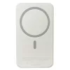 Apple iPhone 15, 16, 17-hez Power Bank MagSafe 10.000mAh mágneses indukciós vezeték nélküli gyorstöltővel, USB-C kábellel tölthető fel