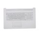 Hp 17-CA1001NH, gyári új, kopásálló matricával magyarított fehér billentyűzet modul + touchpad (L22516-001)