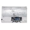 Hp 17-CA1001NH, gyári új, kopásálló matricával magyarított fehér billentyűzet modul + touchpad (L22516-001)