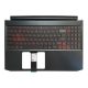 Acer Nitro 5 AN515-55 fekete-piros orosz Laptop billentyűzet