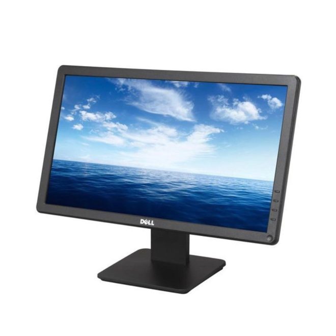 Dell E2014HF Monitor | 20 colos | 1600 x 900 felbontás | 16:9 képarány | VGA, DVI