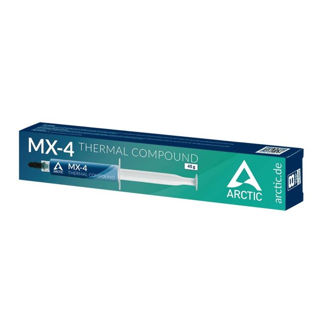 Hővezető paszta 45g-os, fecskendőben Arctic MX-4