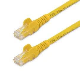 0,5m rövid CAT6e sárga UTP Patch kábel