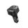 Szivargyújtós Autós FM Transmitter 30W USB-C és USB-A telefon gyors töltővel, MP3 lejátszás (XO - BCC17)