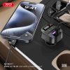 Szivargyújtós Autós FM Transmitter 30W USB-C és USB-A telefon gyors töltővel, MP3 lejátszás (XO - BCC17)