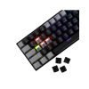 White Shark WAKIZASHI 2 szürke - fekete MAGYAR kiosztású mechanikus gamer billentyűzet, kék kapcsolók (GK-002123V2-B-G/BL-HU)