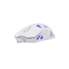 White Shark DAGONET vezeték nélküli Gamer Egér 12000 DPI, Fehér, Könnyű Váz, 1,8m USB-C töltőkábellel (WGM-5019W)