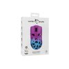 White Shark DAGONET vezeték nélküli Gamer Egér 12000 DPI, Kék-Lila, Könnyű Váz, 1,8m USB-C töltőkábellel (WGM-5019BLP)