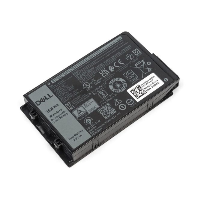 Dell Latitude 7230 Rugged Laptop akkumulátor, gyári új, 2 cellás (4457mAh)