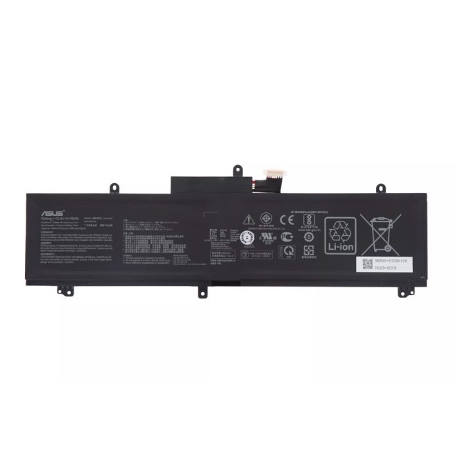 Asus ROG Zephyrus GX502LXS Laptop akkumulátor, gyári új, 3 cellás (4940mAh)
