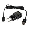 Samsung Gyári Galaxy 10W USB Telefon Töltő + 1m MicroUSB - USB összekötő kábel (ETA-U90EBE + ECB-DU5ABE)