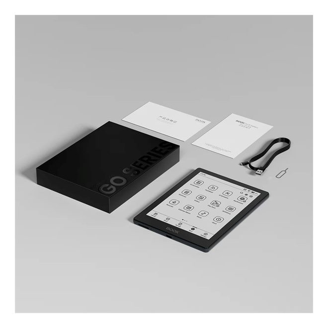 Onyx BOOX e-book  6" - Go 6 (Eink Carta, világítás,1448x1072; Quad, 2GB/32GB, Dual-WiFi; BT5; 1500mAh; A11)